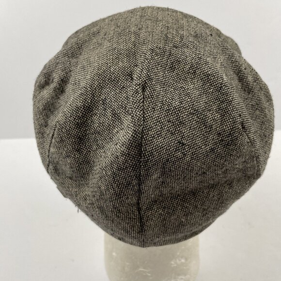 Brixton Hooligan Newsboy Cabbie Hat Cap Men's Large 7 1/2 Twill Wool Blend - Picture 4 of 8